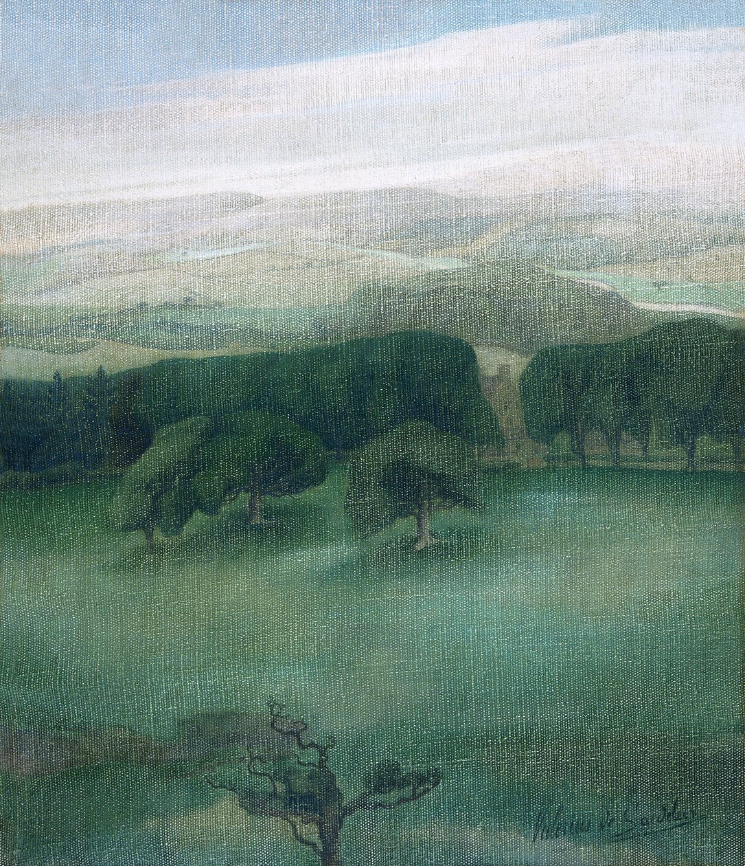 Montagnes dans le Cardiganshire, années 1910 - Valerius de Saedeleer