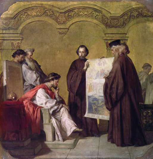 Le grand-duc Vladimir (1847-1909) recevant les ambassadeurs - Vasili Vasilievich Vereshchagin