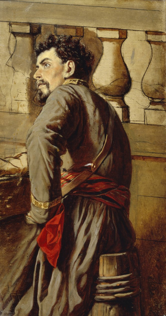 Un cosaque zaporogue, 1873 - Vasili Grigorevich Perov