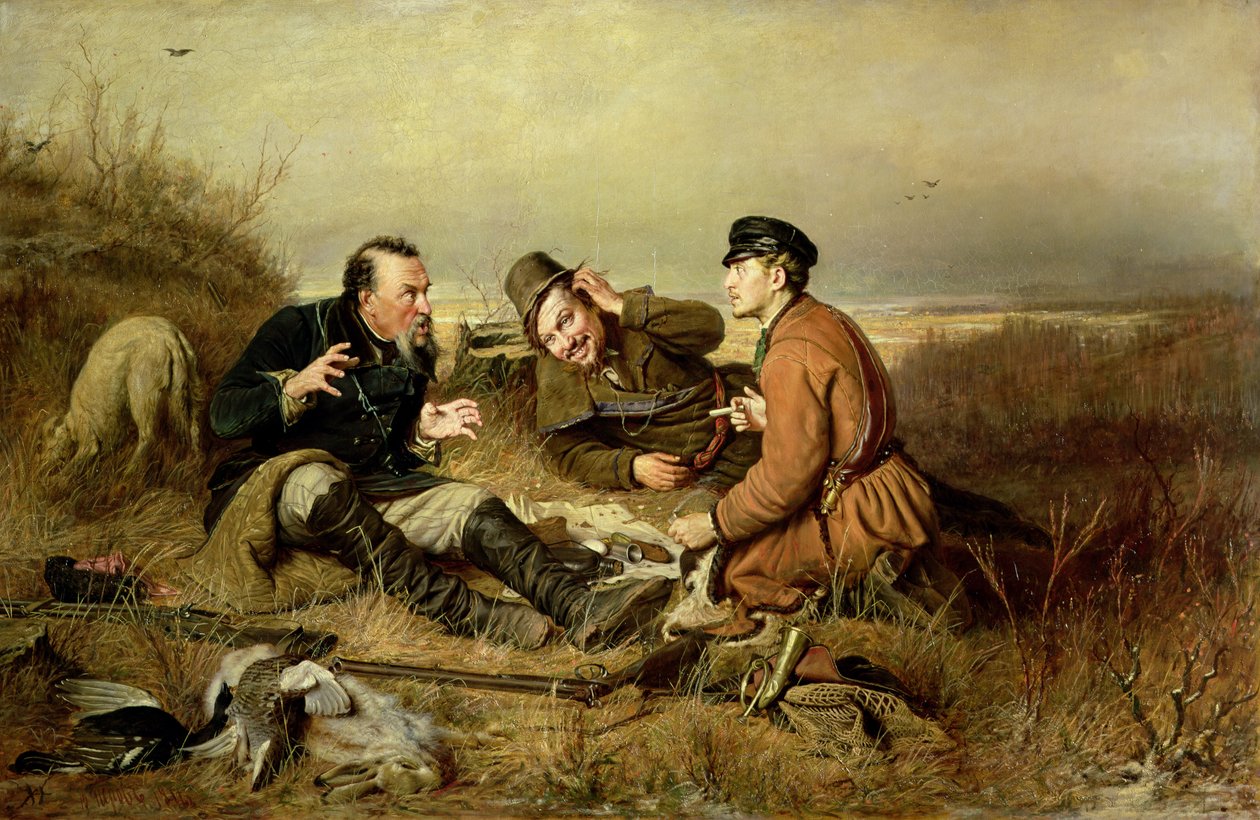 Chasseurs, 1816 - Vasili Grigorevich Perov