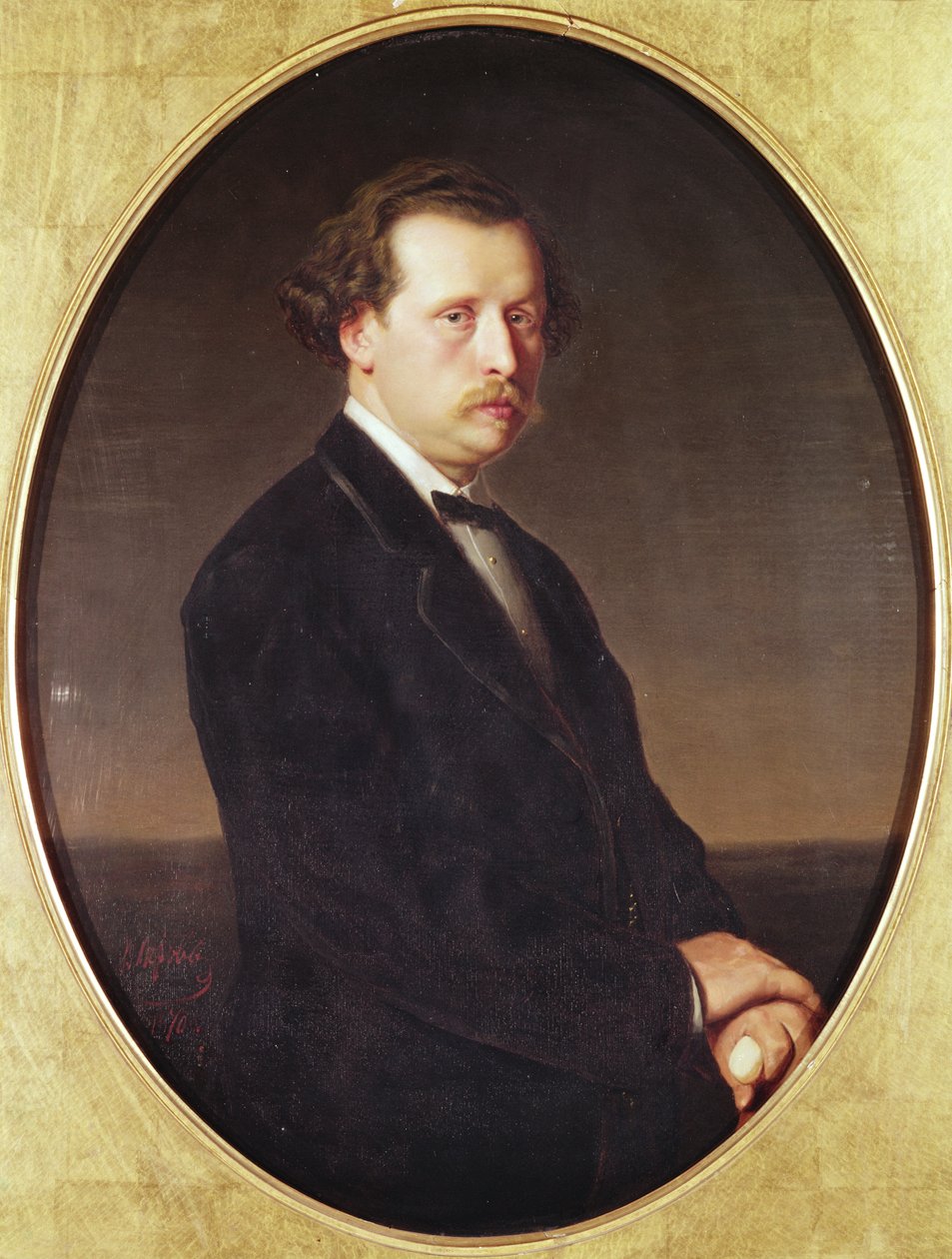 Portrait de N.G. Rubinstein - Vasili Grigorevich Perov