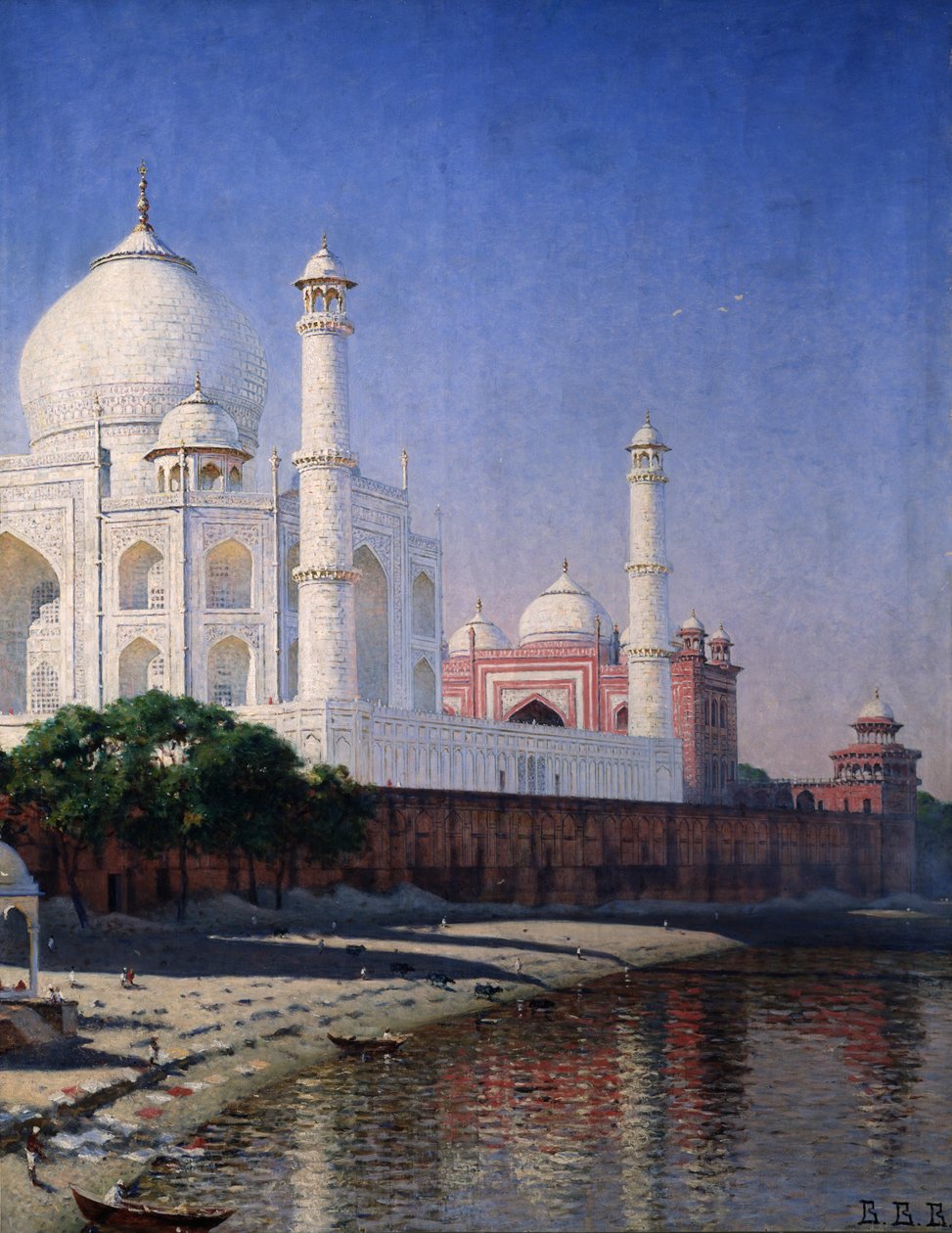 Le Taj Mahal à Agra - Vasili Vasilievich Vereshchagin