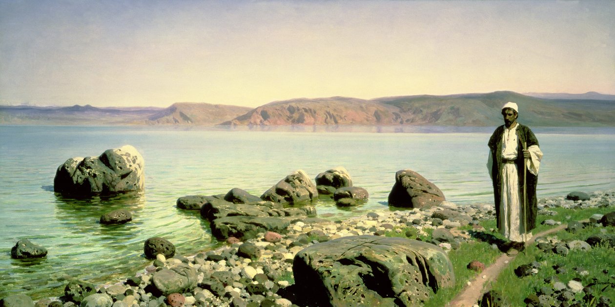 À la mer de Galilée, 1888 - Vasilij Dmitrievich Polenov