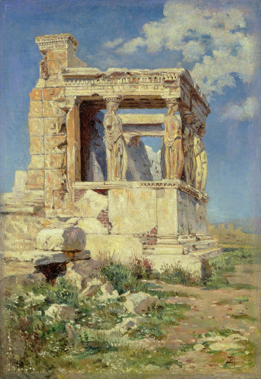 Portique avec Caryatides, 1882 - Vasilij Dmitrievich Polenov