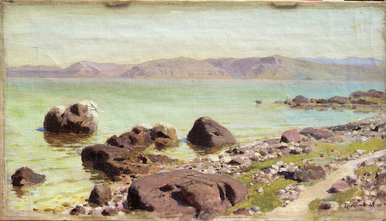 Rivage rocheux, 1889 - Vasilij Dmitrievich Polenov