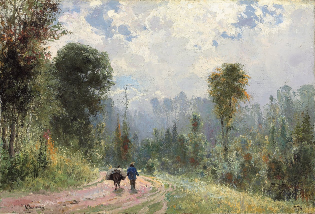 Sentier forestier, 1874 - Vasilij Dmitrievich Polenov