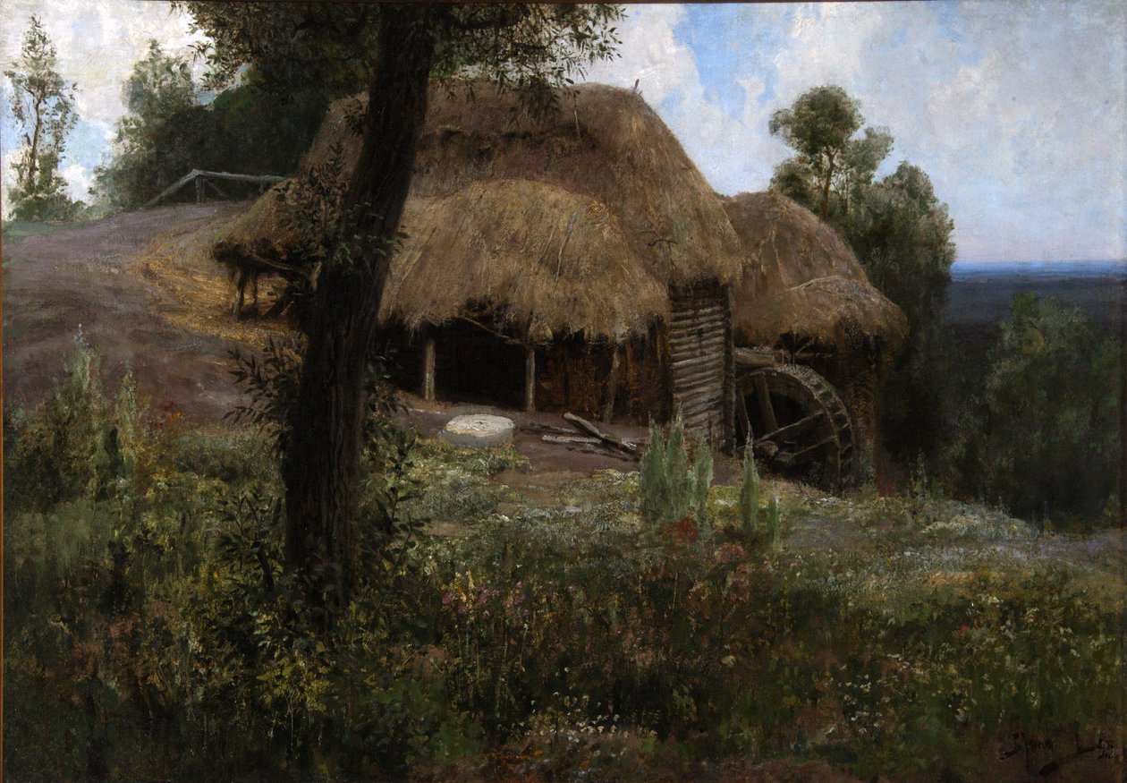 Vieux moulin, 1893 - Vasilij Dmitrievich Polenov