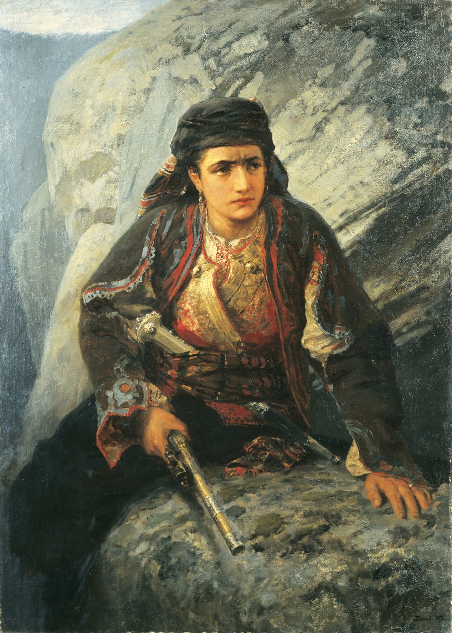 Le Herzégovinien en vigie - Vasilij Dmitrievich Polenov