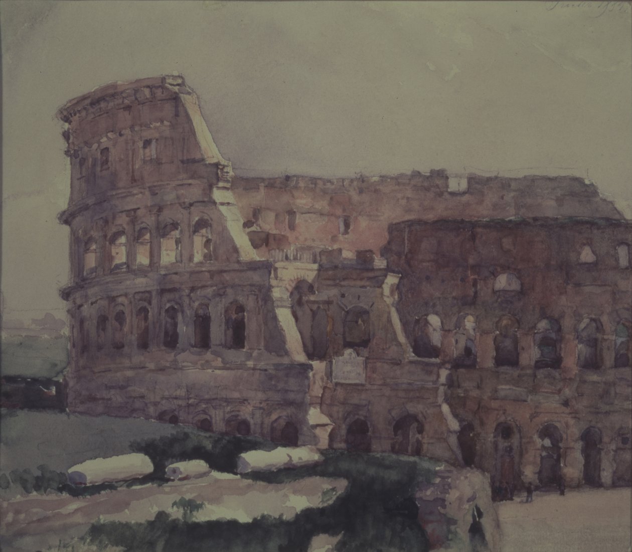 Le Colisée à Rome - Vasilij Ivanovic Surikov