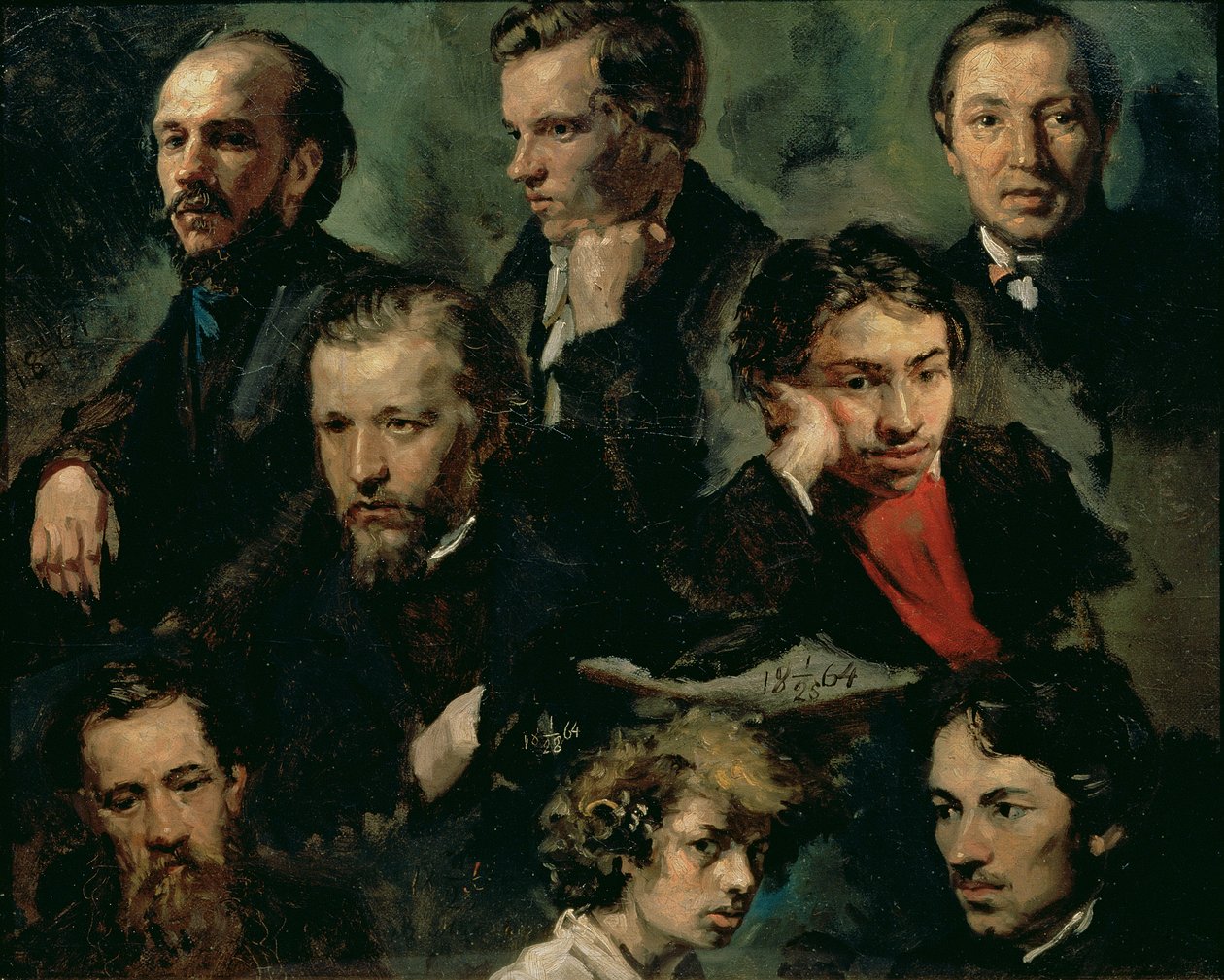 Autoportrait et portraits d