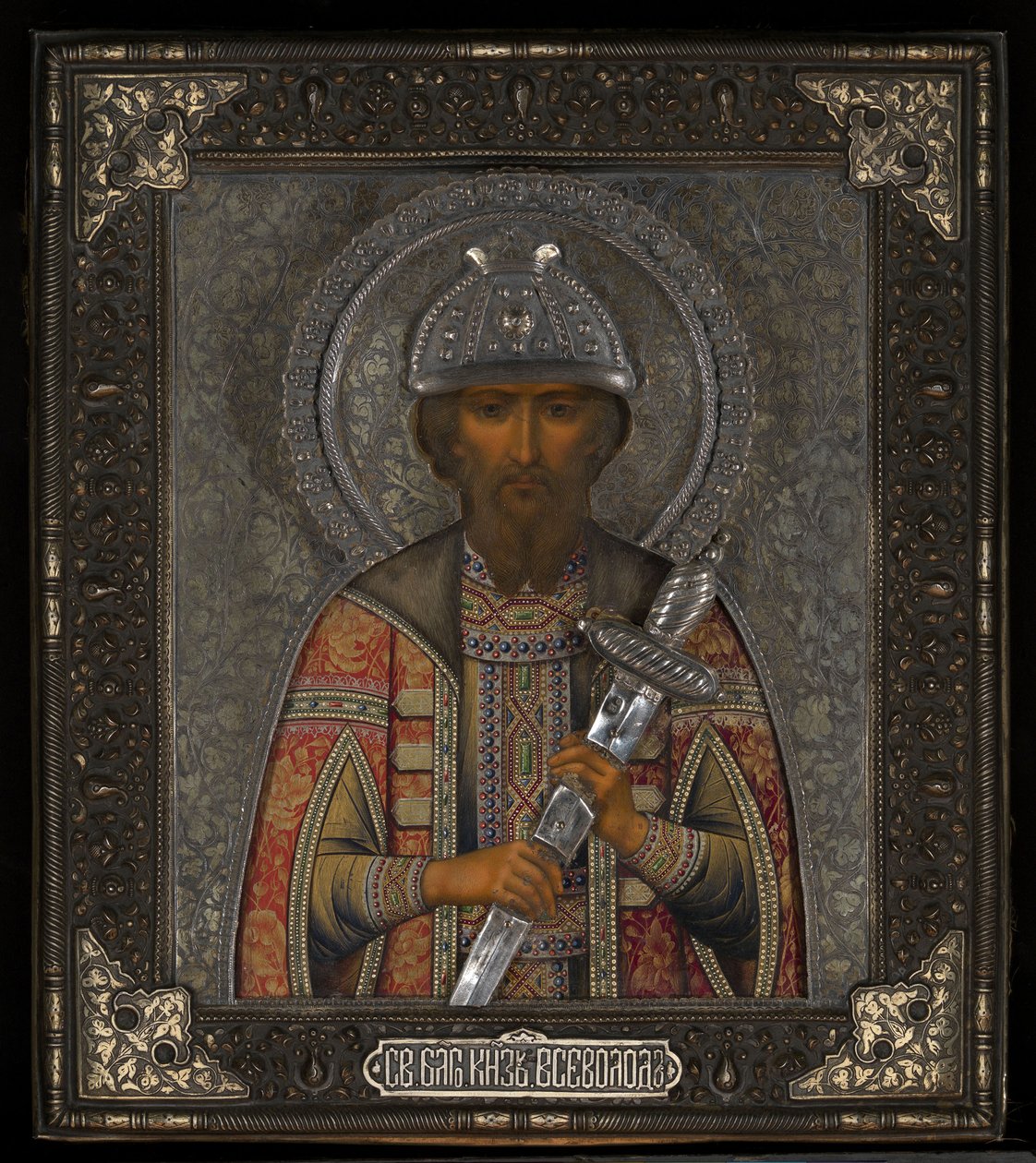 Saint Vsevolod Mstislavich, Prince de Pskov - Vasily Pavlovich Guryanov