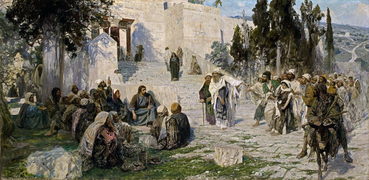 Que celui qui est sans péché... - Vasily Polenov