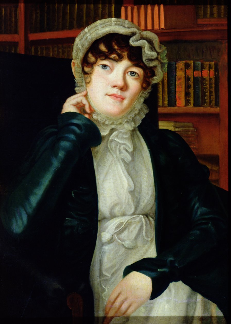 Portrait de Karolina Pavlova, vers 1830 - Vassily Fyodorovich Binemann