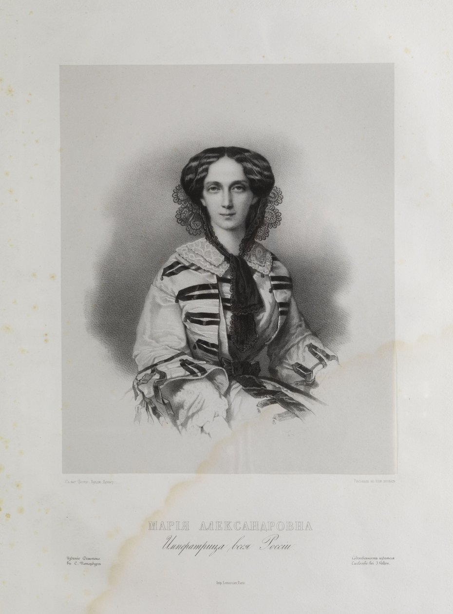 Tsarine Maria Alexandrovna - Velten