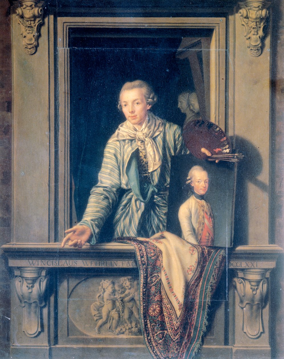 Autoportrait de Venceslao Wehrlin - Venceslao Verlin