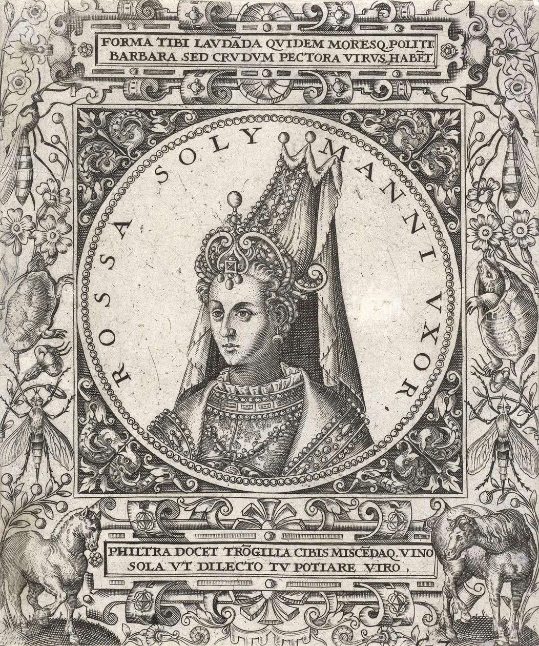 Portrait du sultan Roxelane - Venetian School