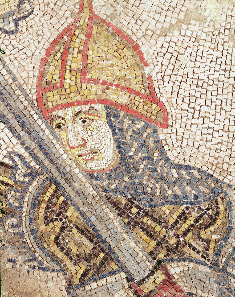 Un soldat avec une épée - Byzantine School