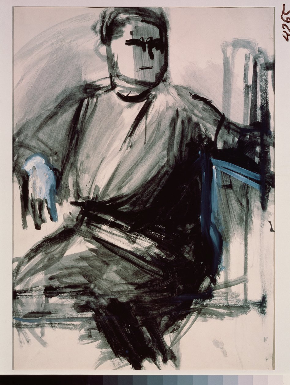 Autoportrait - Vera Mikhailovna Yermolayeva