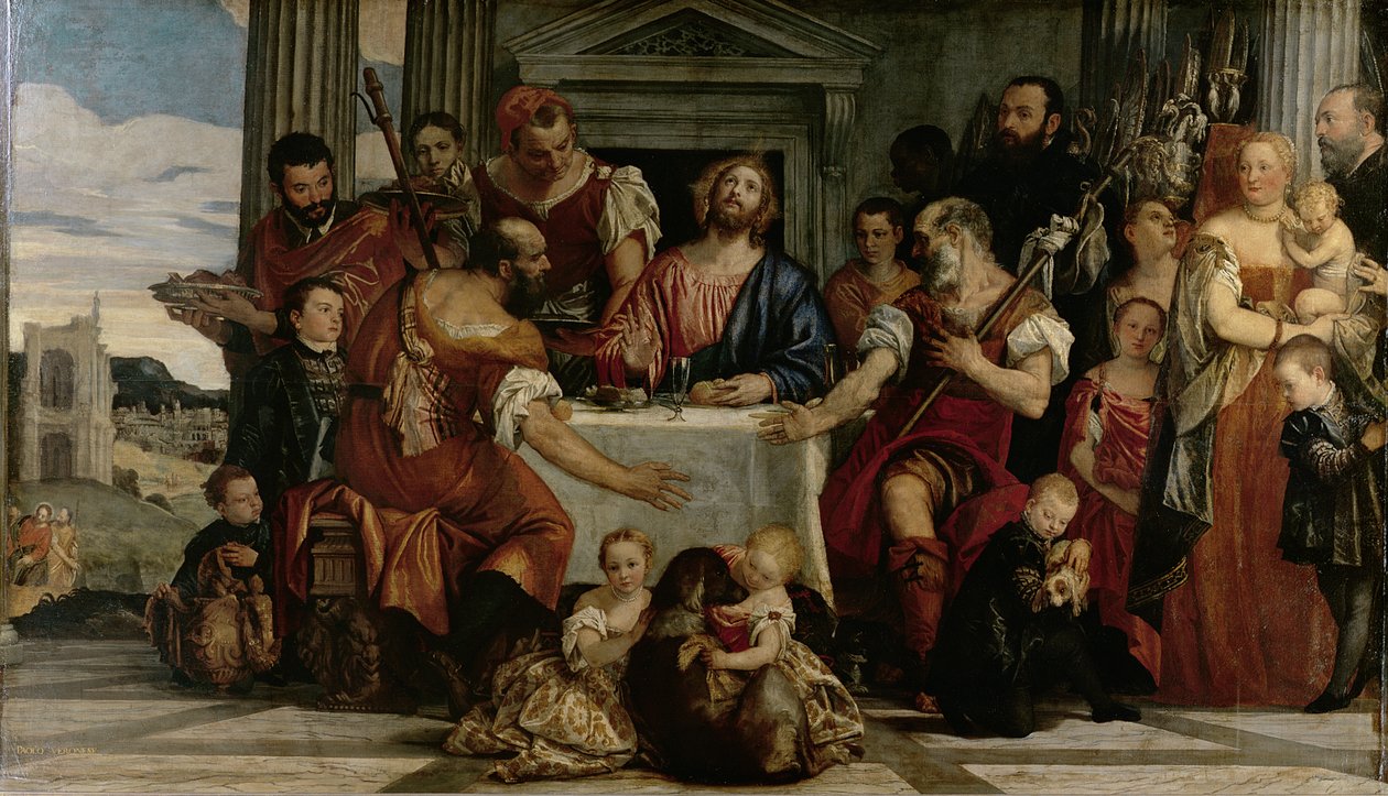 Souper à Emmaüs - Paolo Veronese