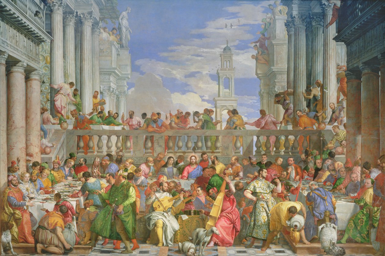 Le festin de noces à Cana, c.1562 - Paolo Veronese