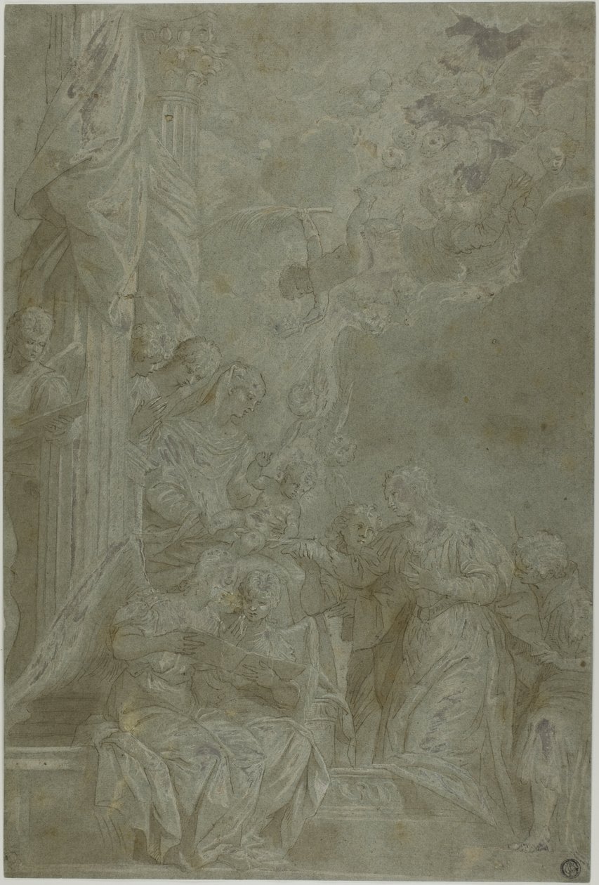 Mariage mystique de Sainte Catherine - Veronese (Paolo Caliari)
