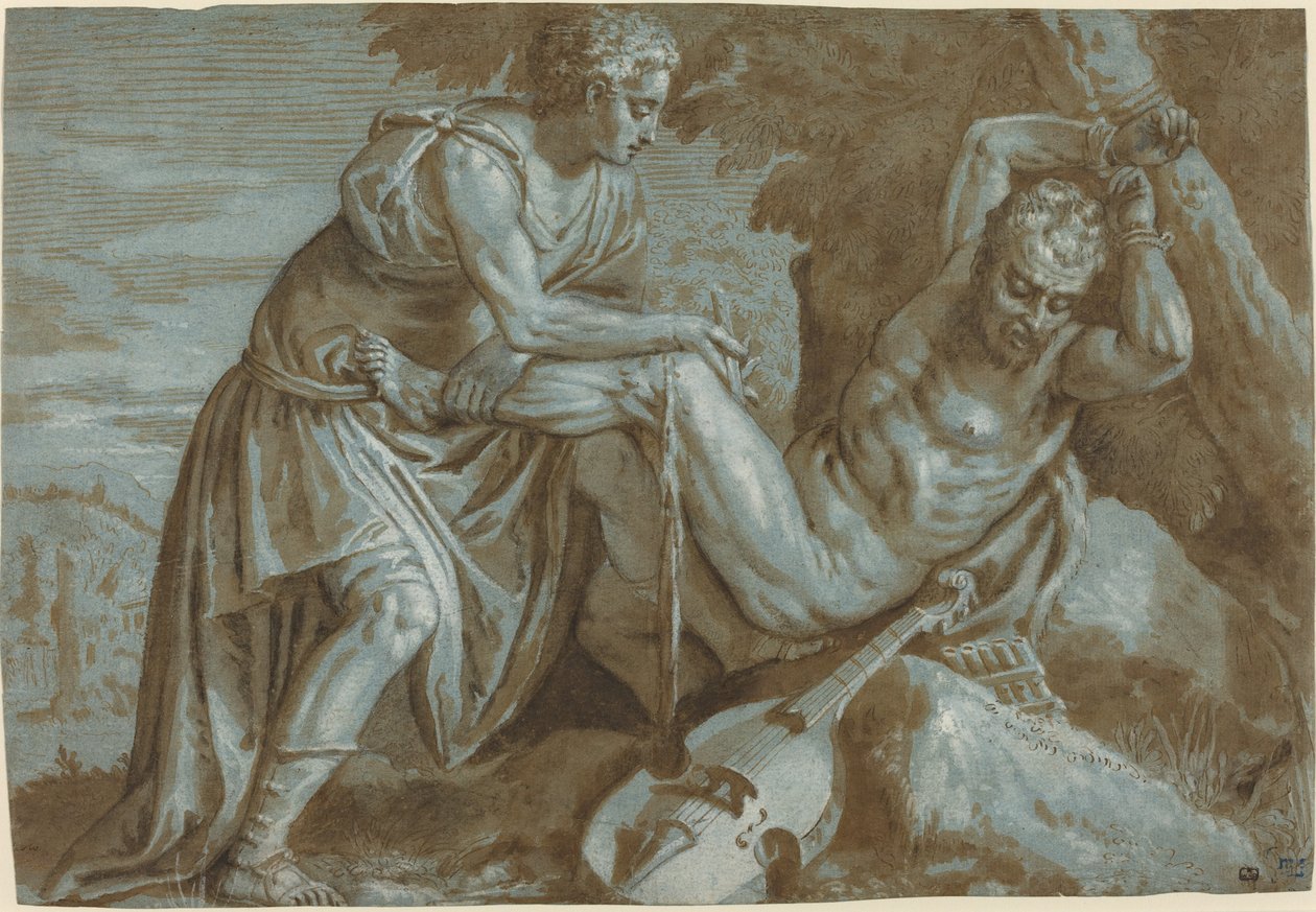 Apollon et Marsyas - Veronese