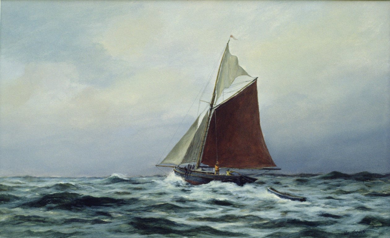 Faire voile après une tempête, 1983 - Vic Trevett