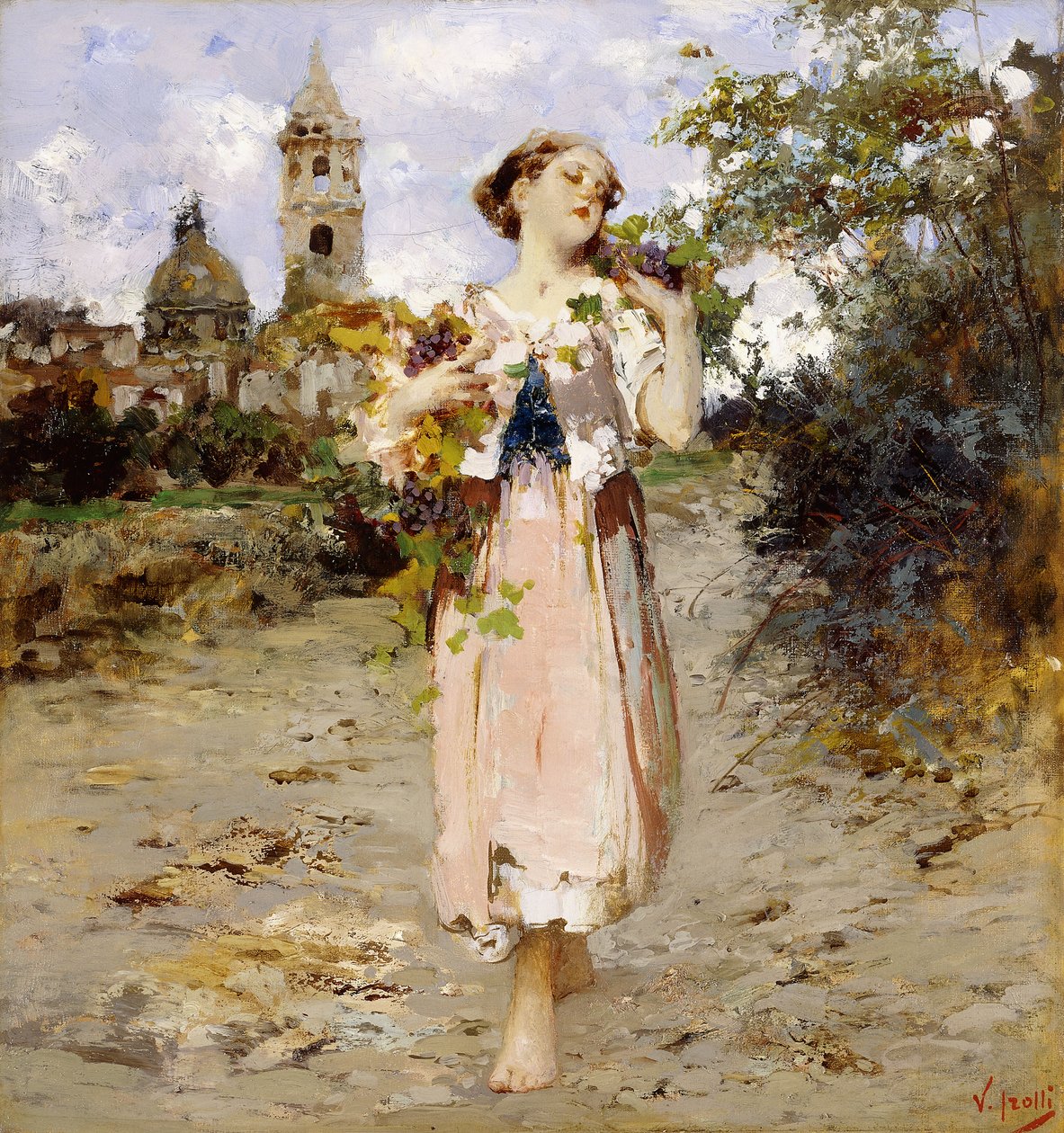 La Récolte des raisins - Vicenzo Irolli
