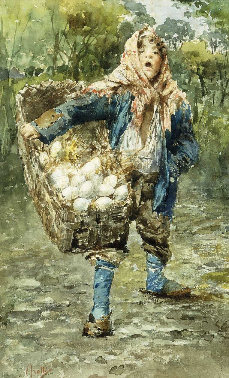Jeune Vendeuse d