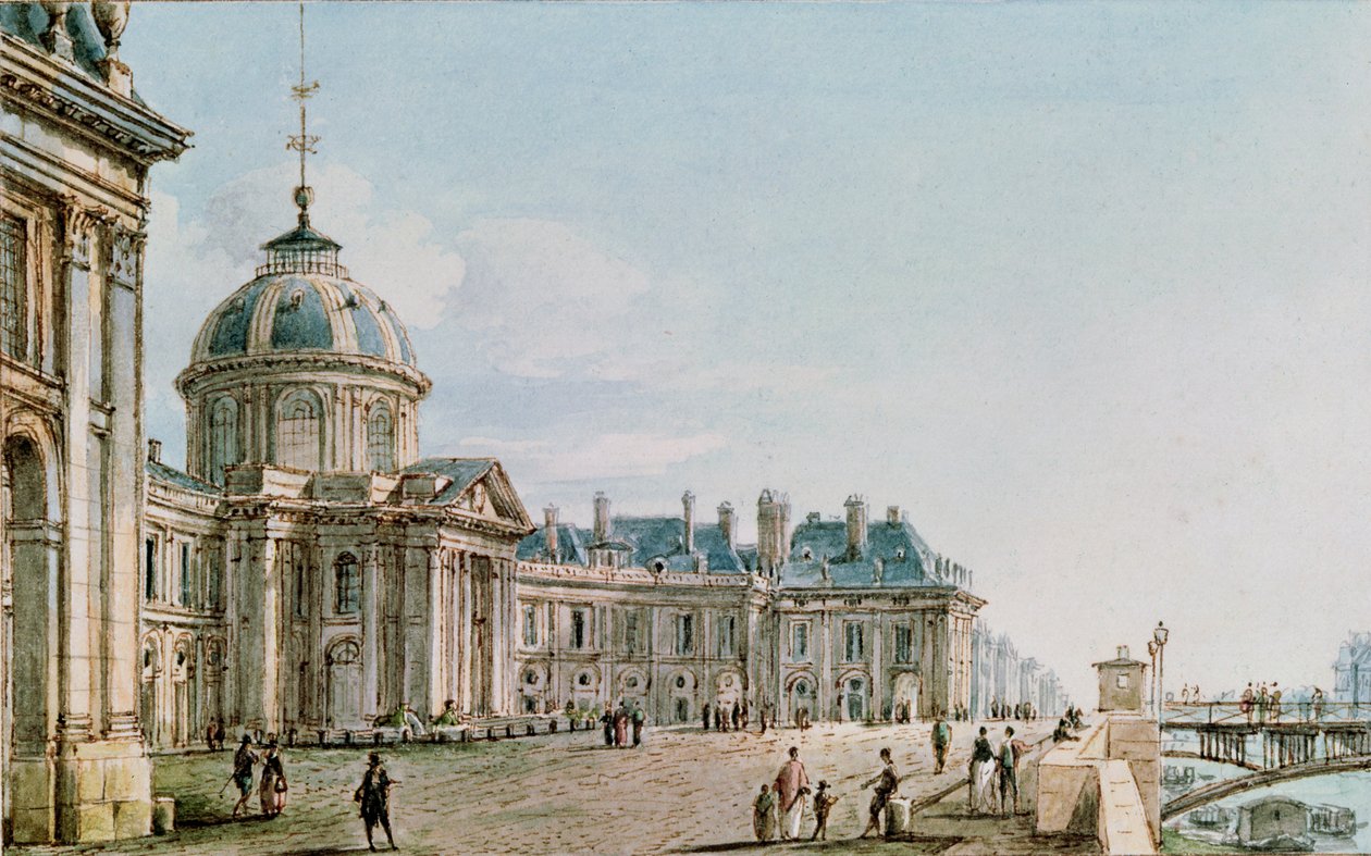Vue du Collège des Quatre Nations, Paris, c.1810 - Victor Jean Nicolle