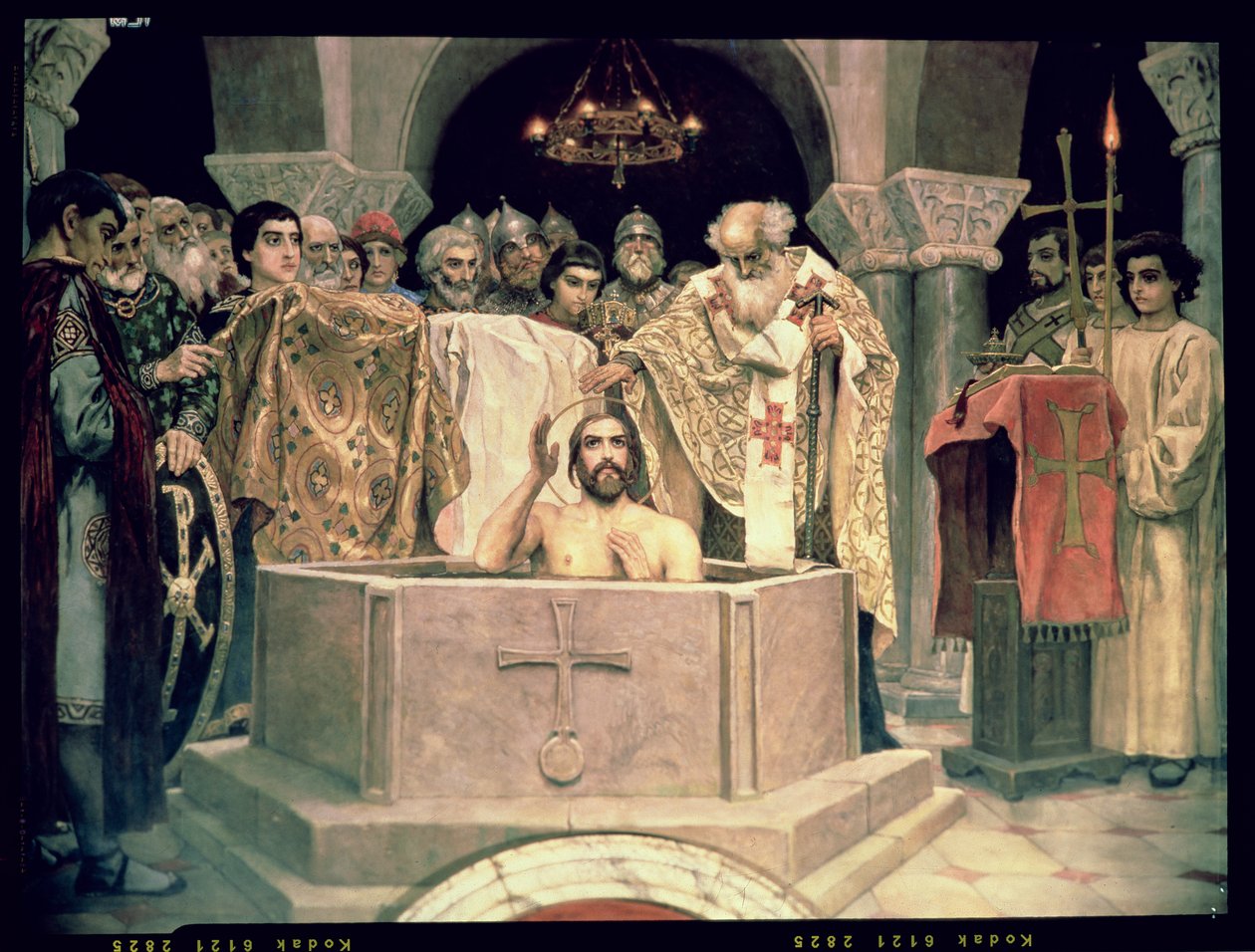 Le baptême du grand-duc Vladimir (vers 956-1015), 1885-96 - Victor Mikhailovich Vasnetsov
