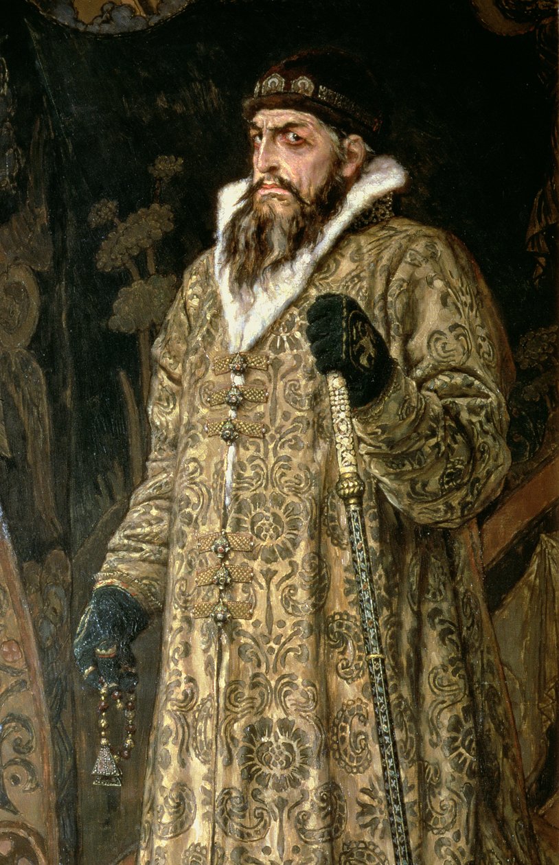 Tsar Ivan IV Vassilievitch le Terrible (détail) - Victor Mikhailovich Vasnetsov