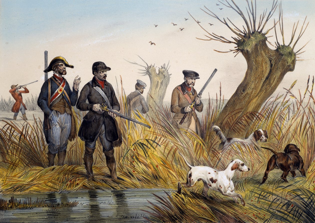 Chasse au canard - Victor Adam