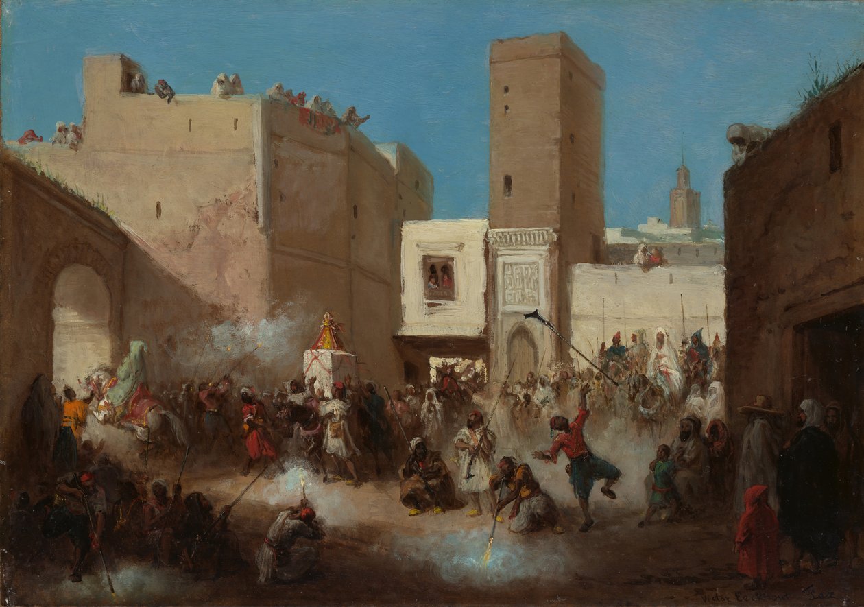Procession de mariage - Victor Eeckhout