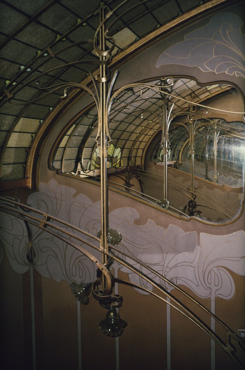 Détail du plafond - Victor Horta