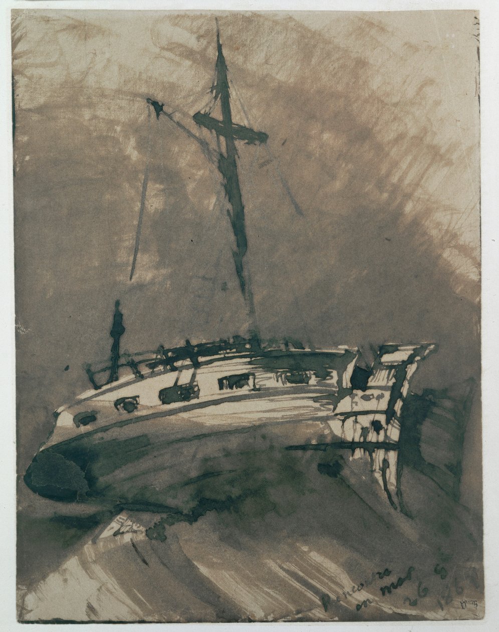 Rencontre en mer … - Victor Hugo
