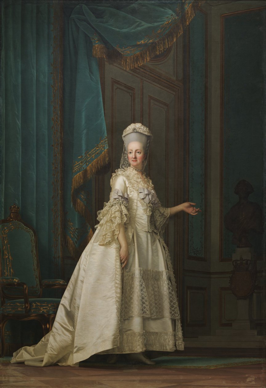La reine douairière Juliane Marie - Vigilius Eriksen