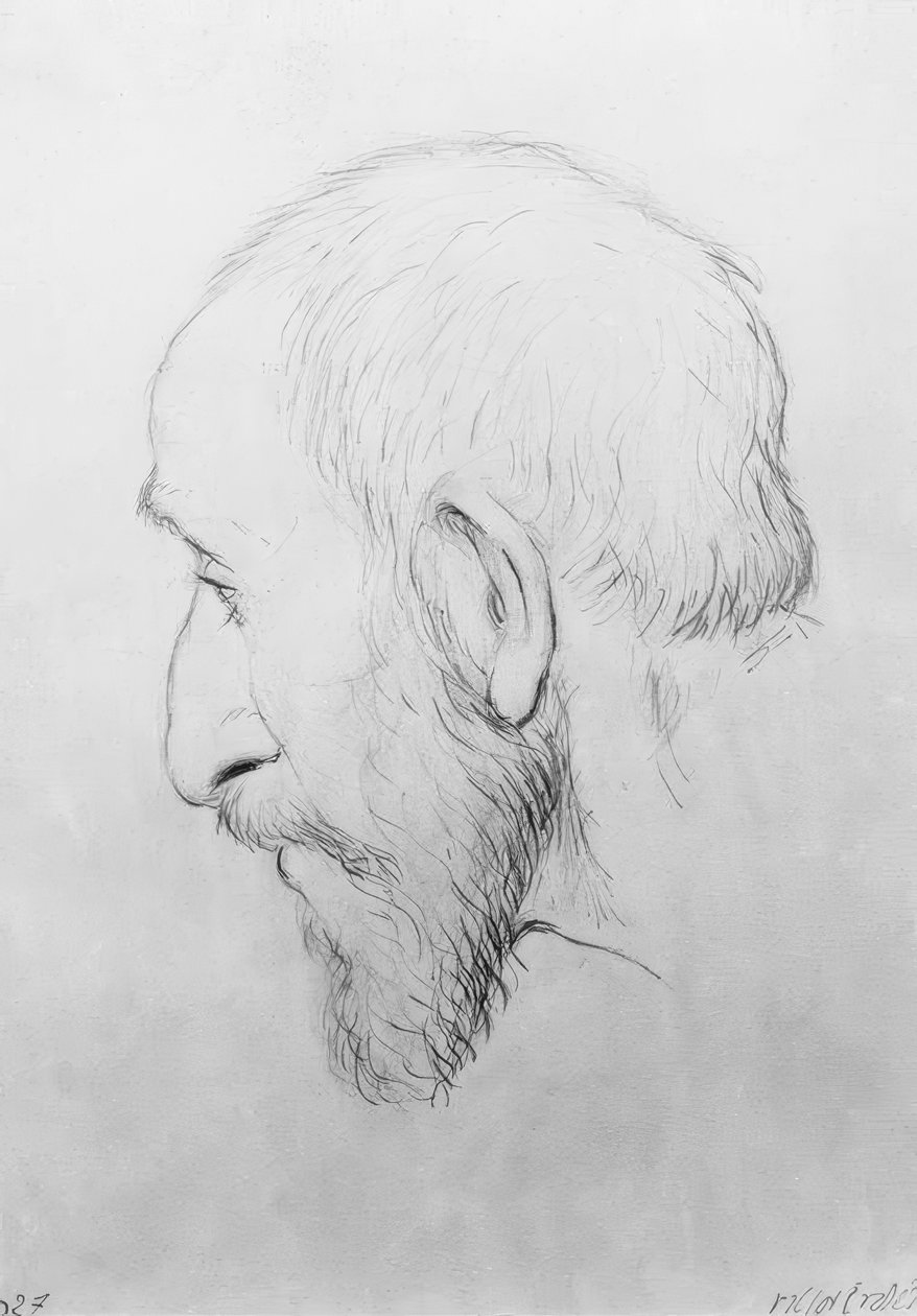 Tête de portrait masculin - Viktor Erdei