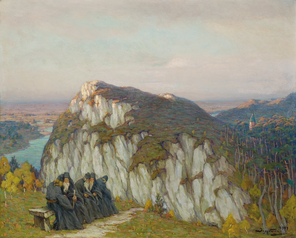 La Voix du silence, 1907 - Viktor Ivanovich Zarubin