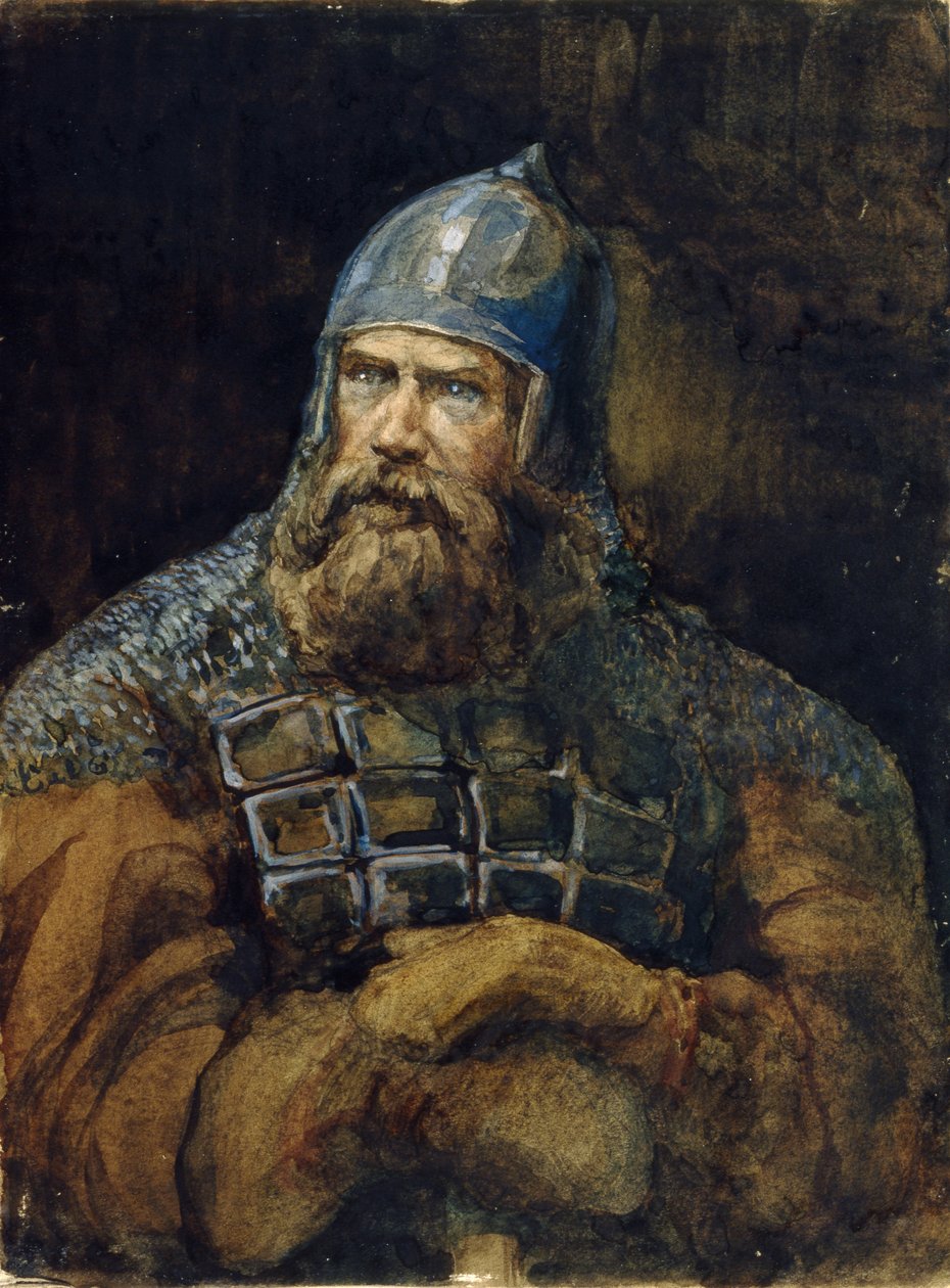 Un chevalier - Viktor Mikhaylovich Vasnetsov