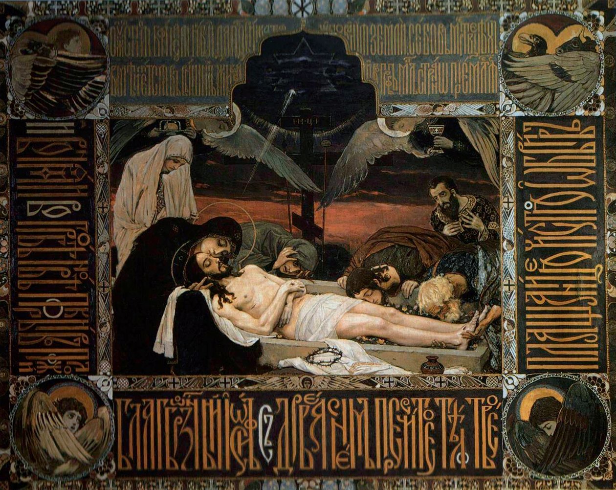 Le Linceul, 1896 - Viktor Mikhaylovich Vasnetsov