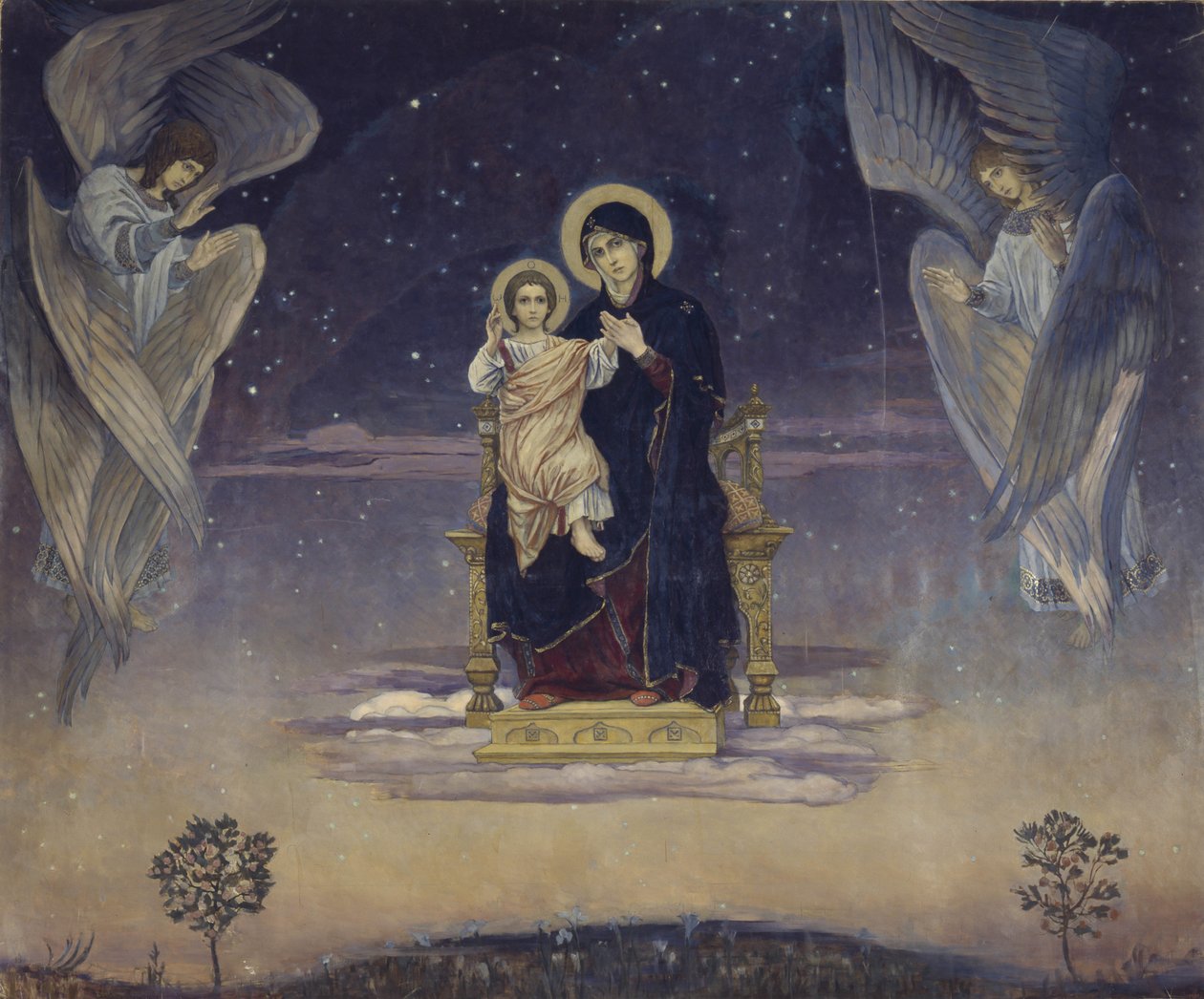 La Vierge, 1901 - Viktor Mikhaylovich Vasnetsov