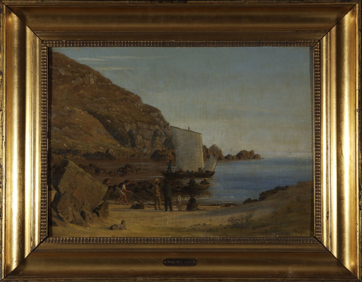 Formation à Bornholm - Vilhelm Kyhn