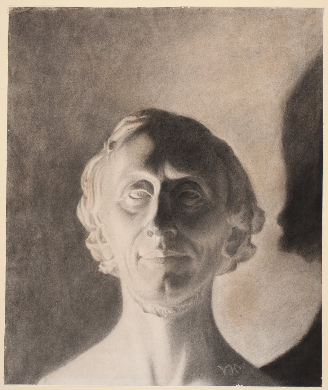 Buste de H.C. Andersen par H.W. Bissen - Vilhelm Hammershøi