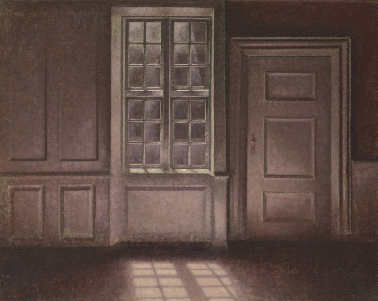 Clair de lune, Strandgade 30 - Vilhelm Hammershøi