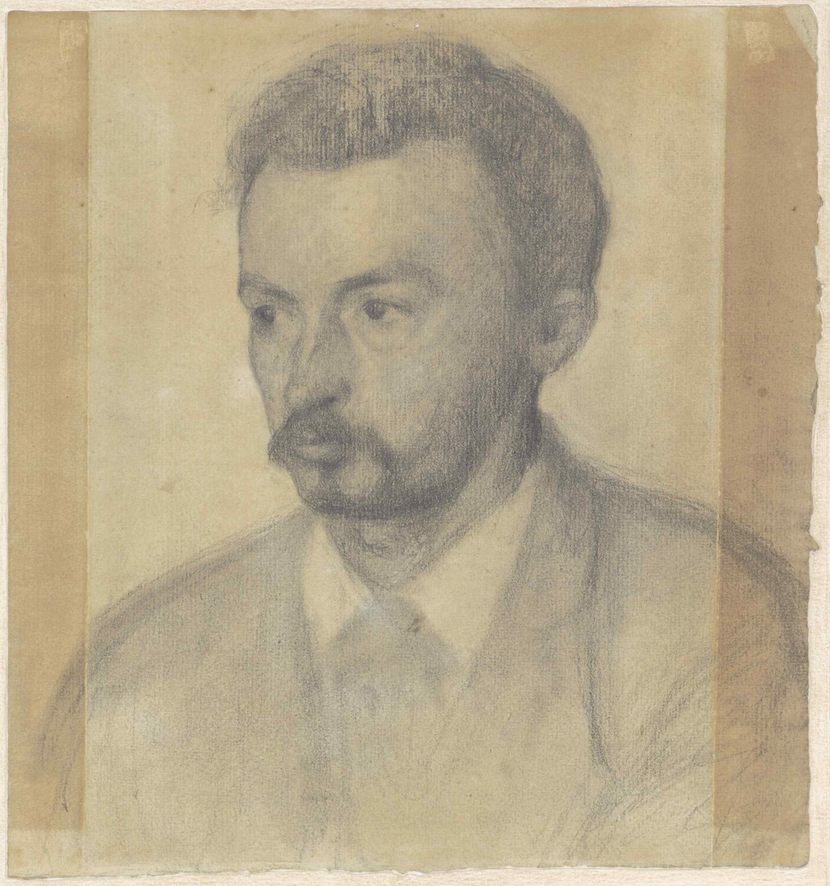 Autoportrait, 1895 - Vilhelm Hammershøi