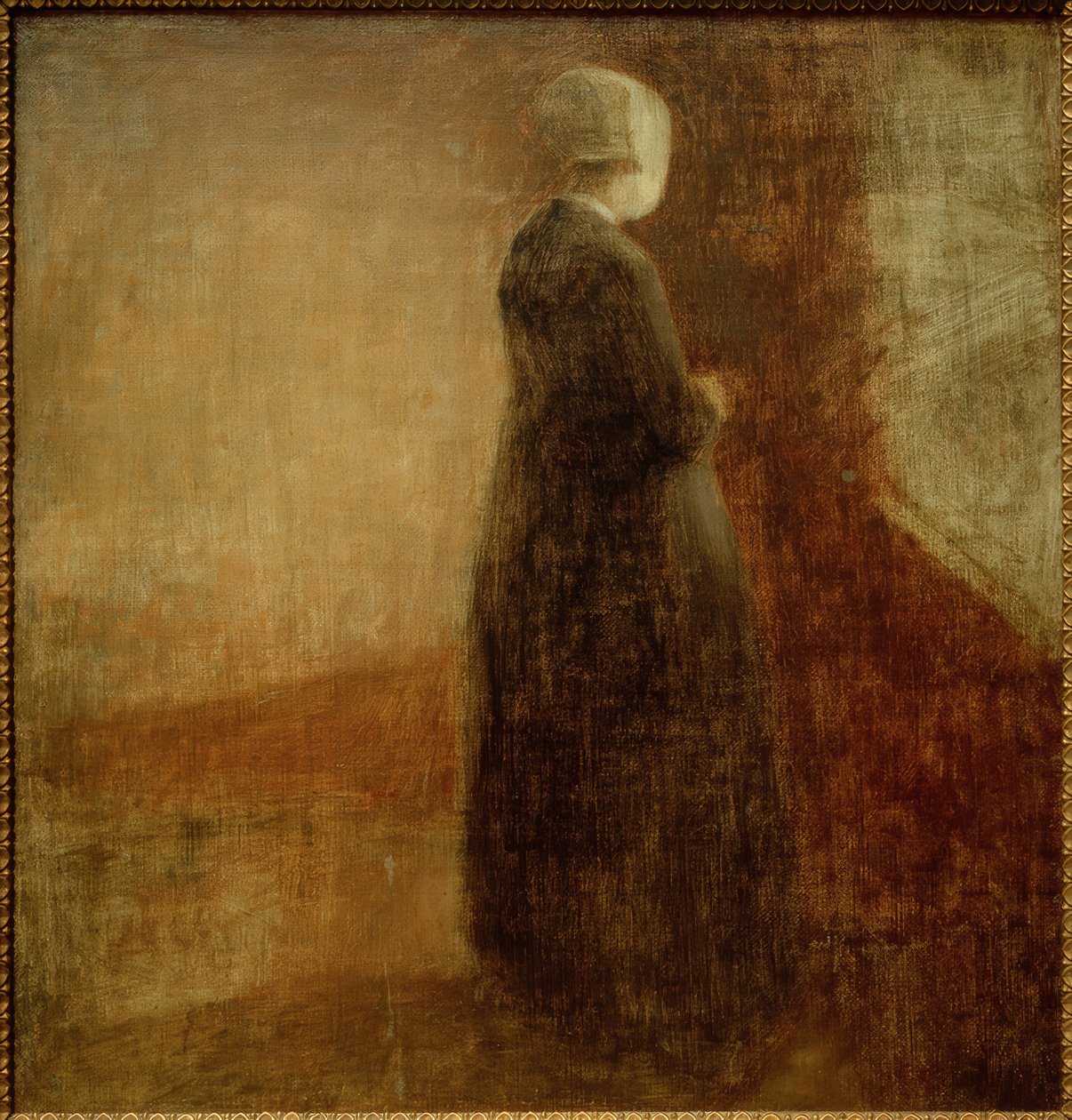 Vieille femme - Vilhelm Hammershoi