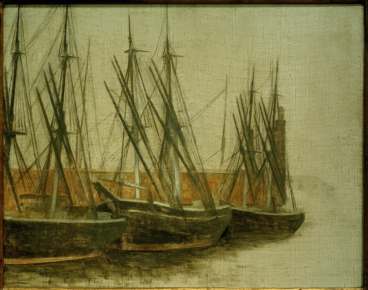 Canal de Christianshavn - Vilhelm Hammershoi
