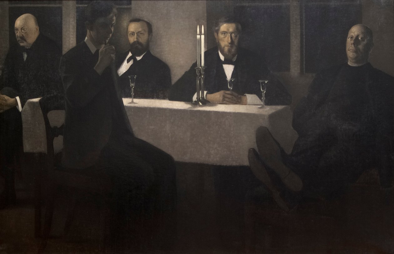 Cinq portraits - Vilhelm Hammershoi