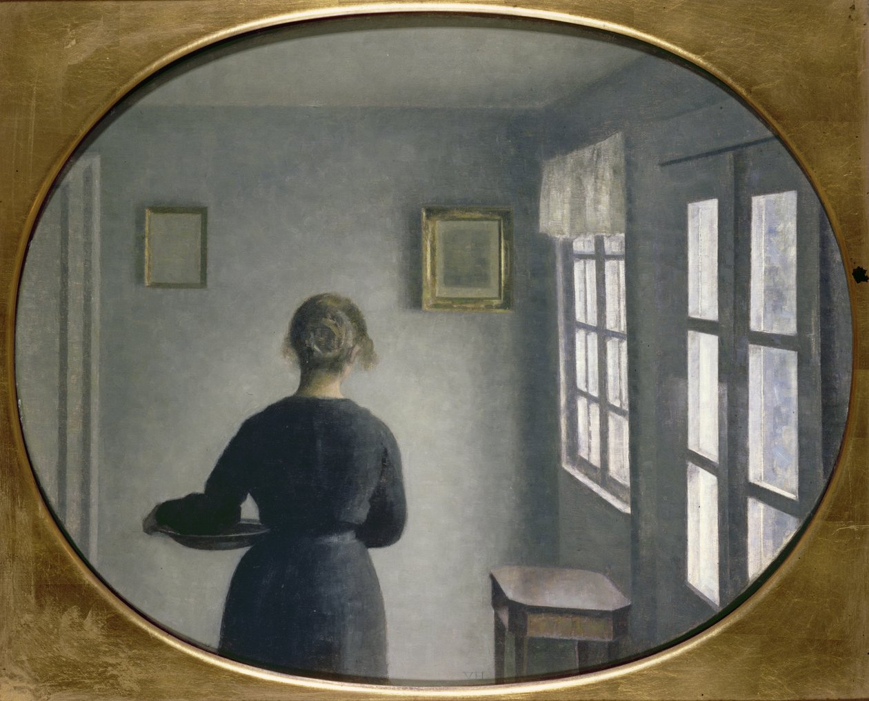 Intérieur, 1910 - Vilhelm Hammershoi